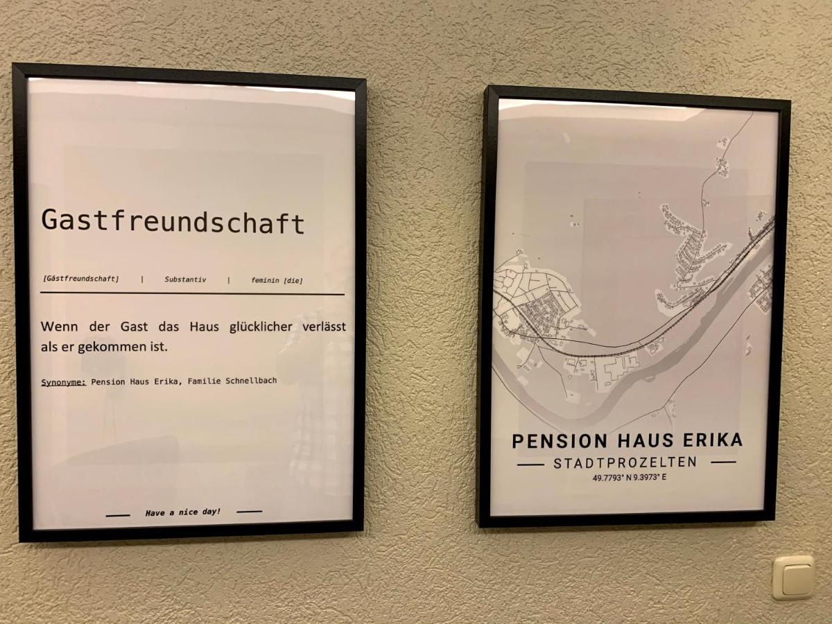 Pension Haus Erika Stadtprozelten Exterior foto